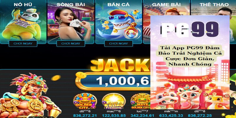 Giới thiệu ứng dụng đặt cược PG99